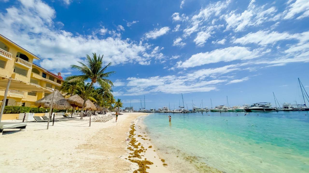 Departamento Primera Linea De Playa Cancún Exteriér fotografie